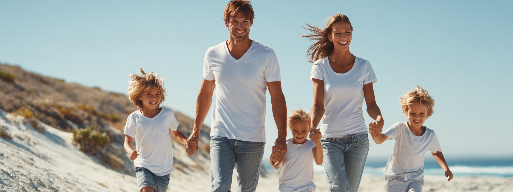 Jeune famille – portrait